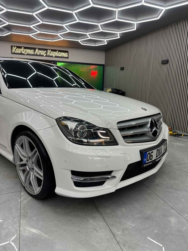 Mercedes C W204 Kaput Koruma Filmi Mercedes C W204 Kaput Koruma Filmi