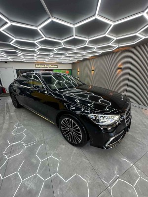 Mercedes S W223 PPF Araç Kaplama Cam Filmi